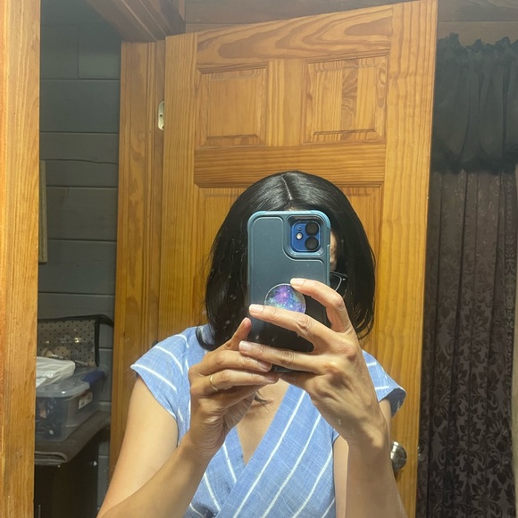 7"X8" COURTNEY | MONO PART | LEFT PART REMY HUMAN HAIR topper - Picture 4 of 9